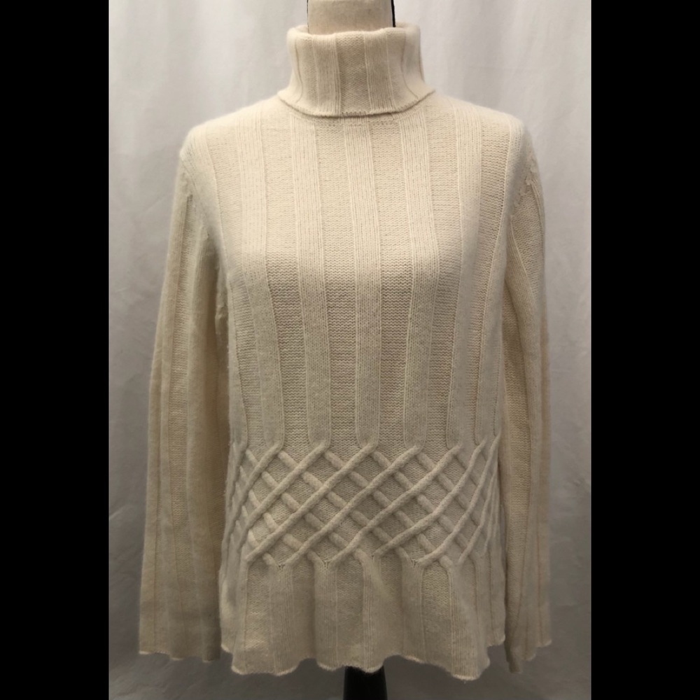 Ann Taylor Loft Turtleneck Sweater Wool Angora XL - Picture 9 of 9
